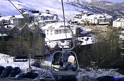 Sierra Nevada con muchachos y rober